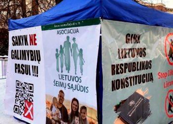 Šeimų Sąjūdis kviečia į piketus prie Seimo – piliečių teisėms apsaugoti ir valstybės griovimui stabdyti Šiandien paaiškės ar piketas bus tęsiamas