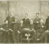 Lietuvių mokslo draugijos komitetas (1911–12, Jonas Vileišis sėdi pirmas iš dešinės) | Marijos ir Jurgio Šlapelių namo-muziejaus nuotr.