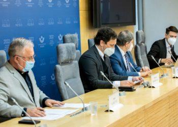 Spaudos konferencija „Prezidento parašo grėsmė ,,lietuwių“ kalbai ir Konstitucijai“