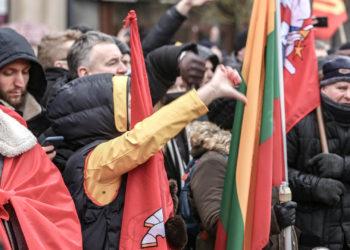 Sausio 13-osios minėįimas prie Seimo | Alkas.lt, A. Sarttanavičiaus nuotr.