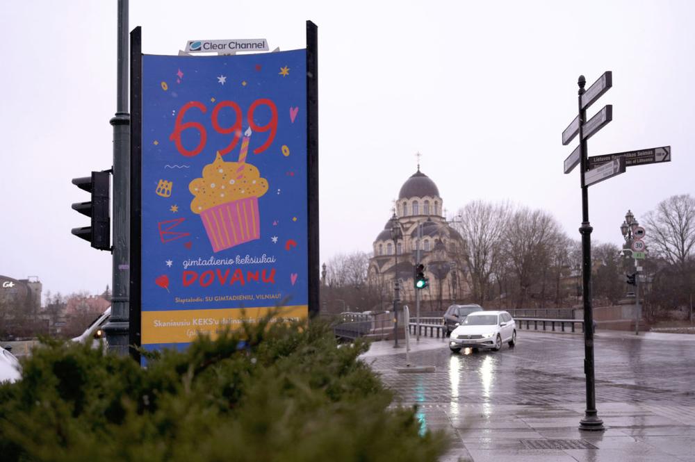 Kaunas sveikina Vilnių su artėjančiu gimtadieniu: 699 skanios dovanos ir kvietimas į vakarėlį Europos kultūros sostinėje