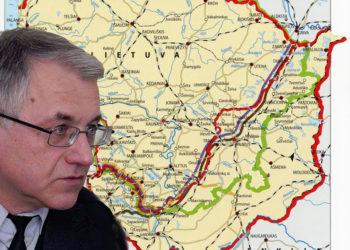 Jonas Vaiškūnas, demarkacinės linijos | Alkas.lt koliažas