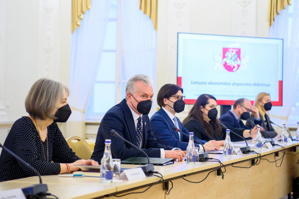 Prezidentūroje aptarti užsienio politikos tikslai