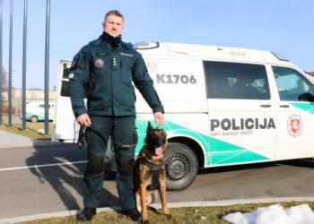 Kauno policininkams padės šuo