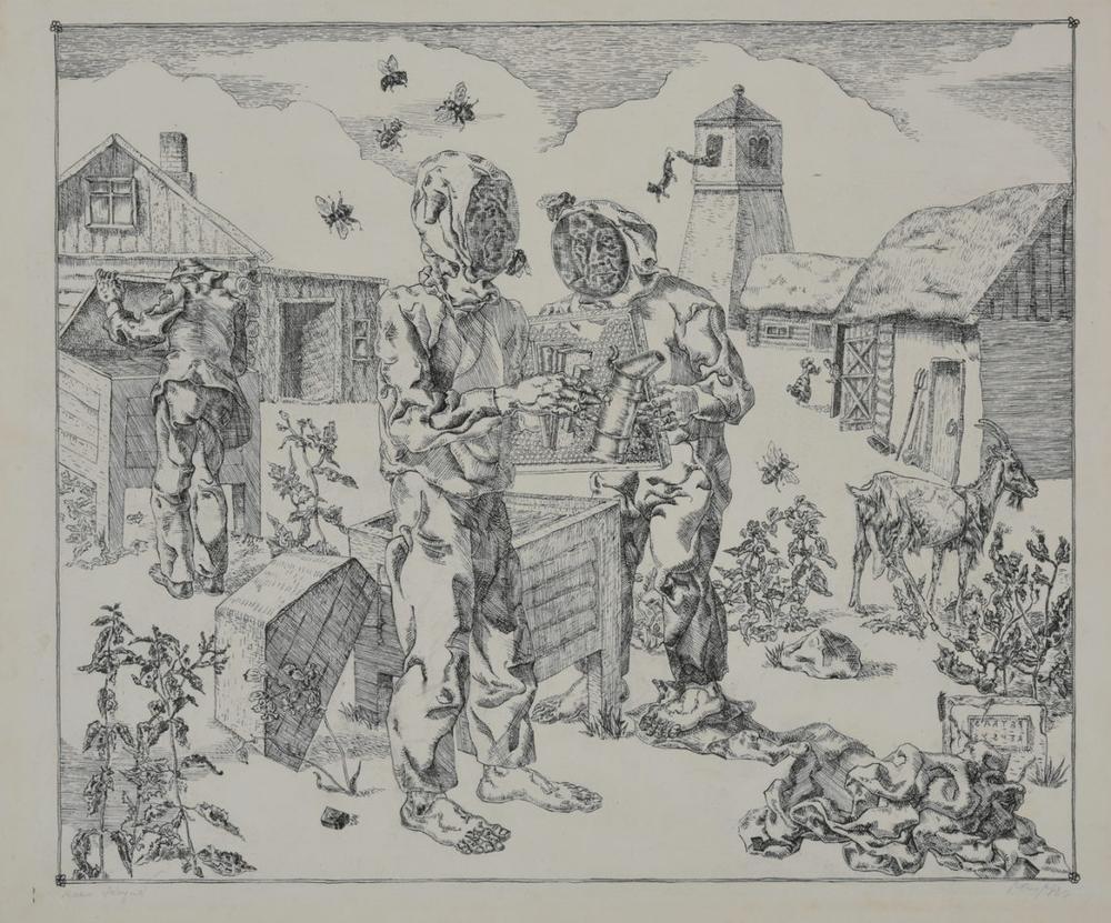 Himno kūrėjo muziejuje – dailininko Petro Repšio darbų paroda