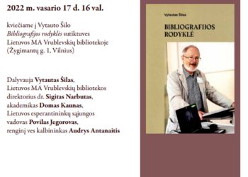 Apie Esperanto kalbą ir Mažąją Lietuvą