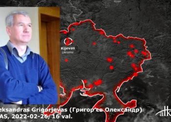 dr. Oleksandras Gregogjevas iš Kijevo | Alkas.lt ekrano nuotr.