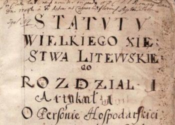 D. Kuolys. Antrasis Lietuvos Statutas