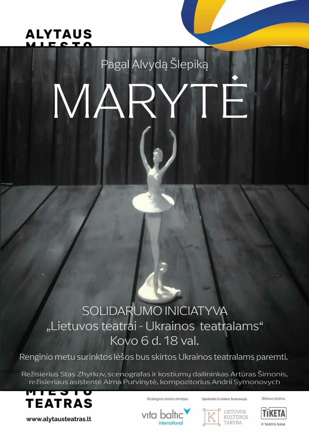 Ksenija Romašenko: Bombomis uždarius Ukrainos teatrus – jie vis tiek gyvuos