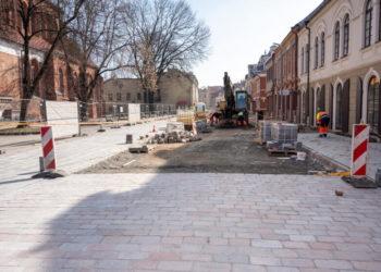 Kauniečiai kviečiami įvertinti atnaujinto Vilniaus gatvės grindinio pavyzdį