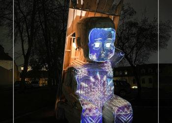 K. Sirvydo skvere – „Prancūzparkyje“ atgijo įspūdingas meno kūrinys „Milžino Prisiminimai“