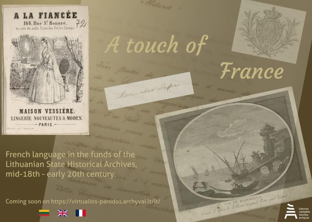 Istorijos archyve stažuotę atlikusi prancūzė pristato įdomiausių archyvo dokumentų parodą