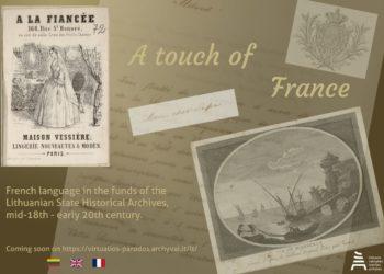 Istorijos archyve stažuotę atlikusi prancūzė pristato įdomiausių archyvo dokumentų parodą