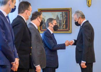 Lietuvoje vieši JAV valstybės sekretorius