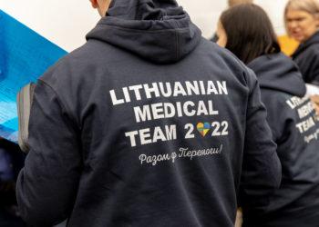 Į Kijevo regioną išvyko 24 Lietuvos medikai