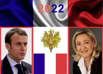 Prancūzija renka prezidentą. Į antrą ratą išeina E. Makronas ir M. Le Pen