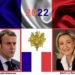 Prancūzija renka prezidentą. Į antrą ratą išeina E. Makronas ir M. Le Pen