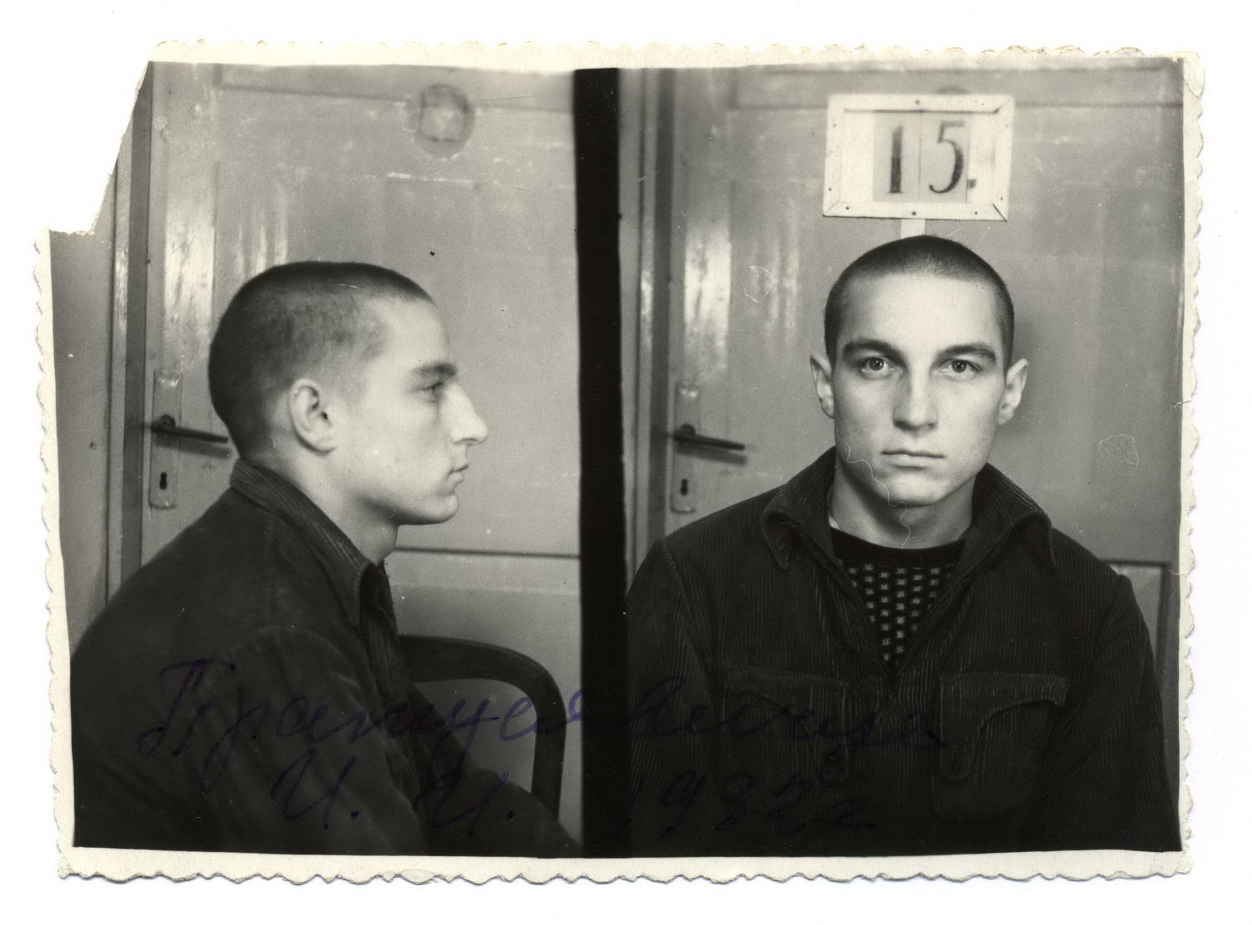 Suimto J. Pratusevičius nuotrauka iš baudžiamosios bylos. 1954 m. sausis | Lietuvos ypatingojo archyvo nuotr.