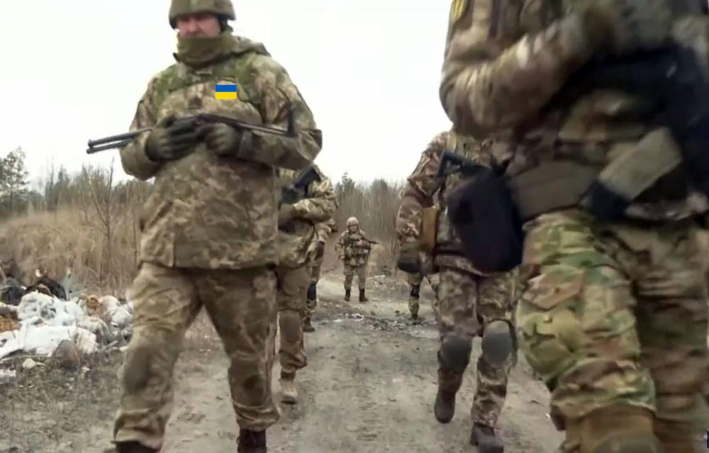 Ukrainos kariai | Alkas.lt ekrano nuotr.