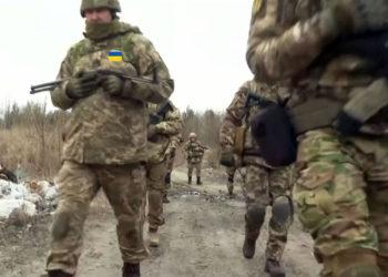 Ukrainos kariai | Alkas.lt ekrano nuotr.