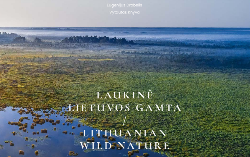 Išleista nauja knyga apie laukinę Lietuvos gamtą | lrv.lt nuotr.