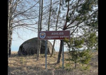 Saugomas teritorijas žymės nauji kelio ženklai