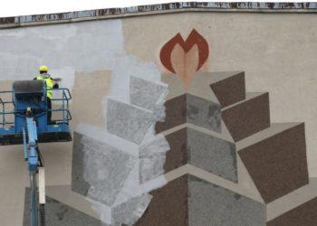 Šiauliuose – naujas meno kūrinys, simbolizuojantis Lietuvos ir Ukrainos vienybę