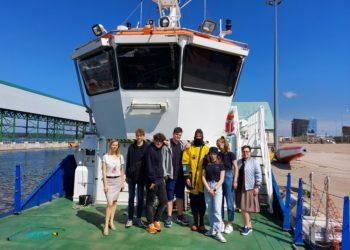 Savanorystė moksleiviams: pažinti Klaipėdos uosto specifiką ir kurti kartu | Klaipėdos valstybinio jūrų uosto direkcijos nuotr.