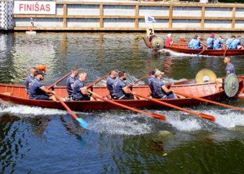 2022 m. Jūros šventėje – ir vėl vikingų laivų drakonų lenktynės! | VĮ Klaipėdos valstybinio jūrų uosto direkcijos nuotr.