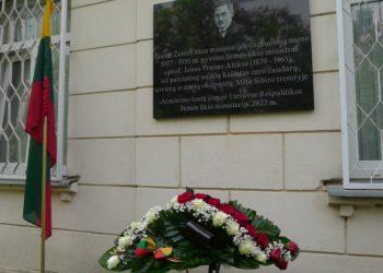 Pagerbtas prof. Jono Prano Aleksos atminimas | R. Kaminsko nuotr.