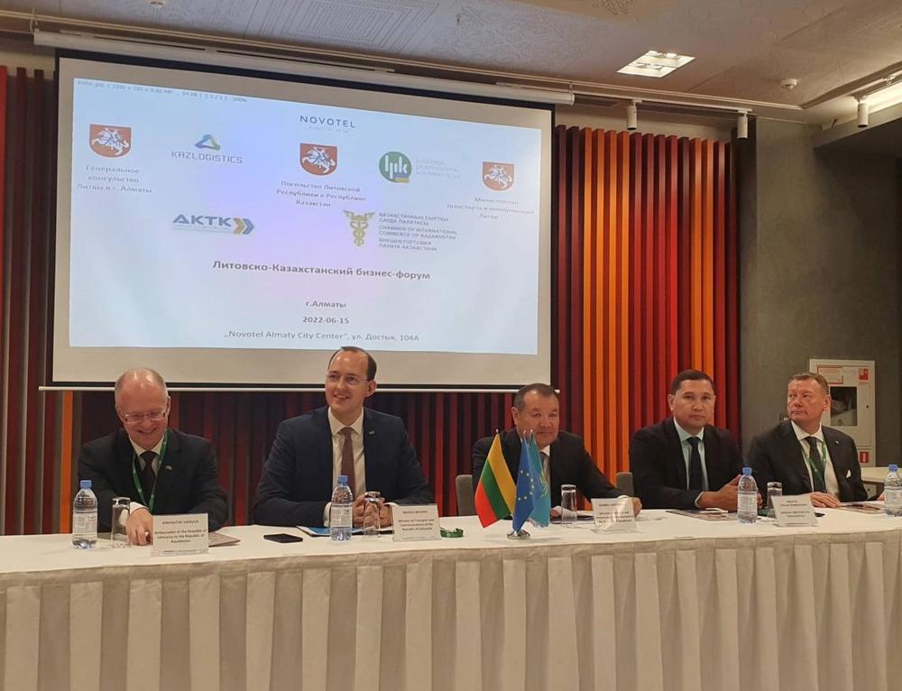 Lietuva ir Kazachstanas stiprina ryšius