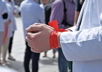 Šeimos gydytojai akcijoje Vilniuje | rengėjų nuotr.