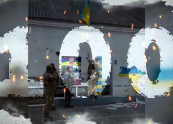 Karas Ukrainoje. 100-dienų | Alkas.lt ekrano nuotr.