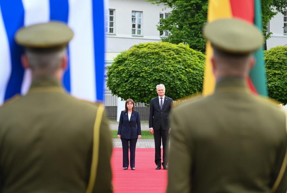 Lietuvos ir Graikijos vadovų susitikimas | R. Dačkaus nuotr.