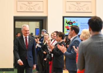 Vaikų gynimo dieną – Prezidento dėmesys jaunimui