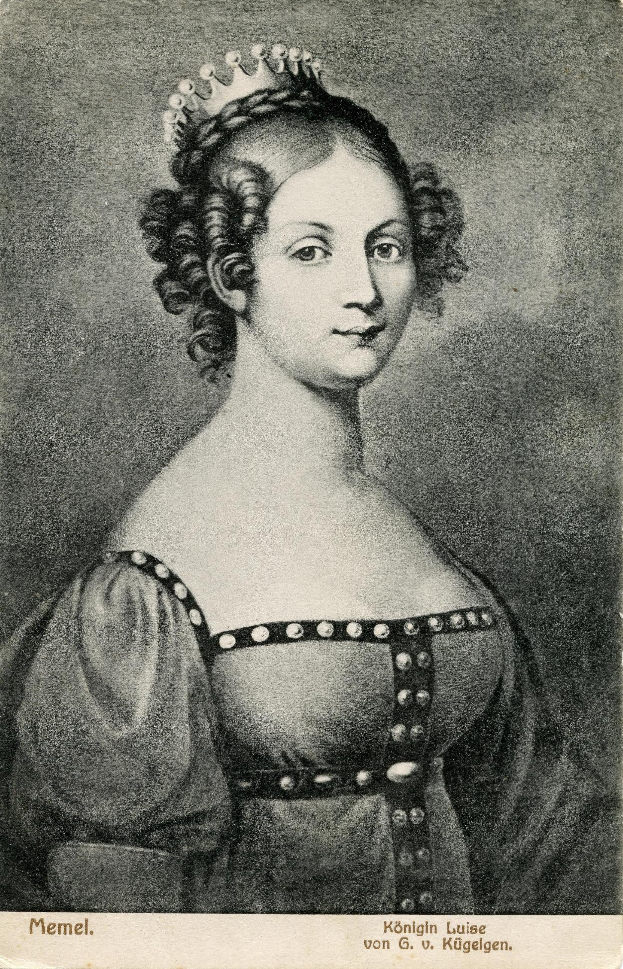 Prūsijos karalienė Luizė. Dail. G. von Kuegelgenas. 1817 m. | Mažosios Lietuvos istorijos muziejaus nuotr.