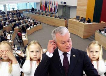 Ar Prezidentas vetuos nekonstitucines motinystės išmokų pataisas?