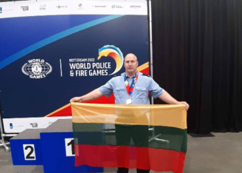 Lietuviui – pasaulio pareigūnų žaidynių auksas