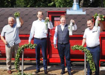 Siaurukas pristatė ir vagoną su pirtele