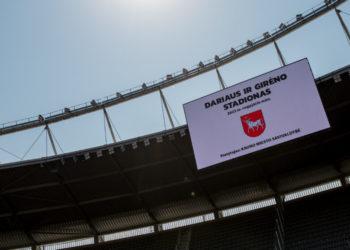 Dariaus ir Girėno stadionui – UEFA įvertinimas