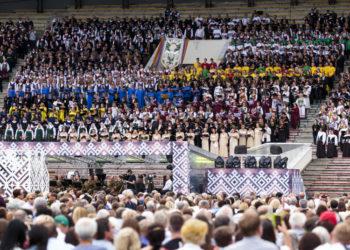 Pritarta naujos redakcijos Dainų švenčių įstatymui | lrv.lt nuotr.