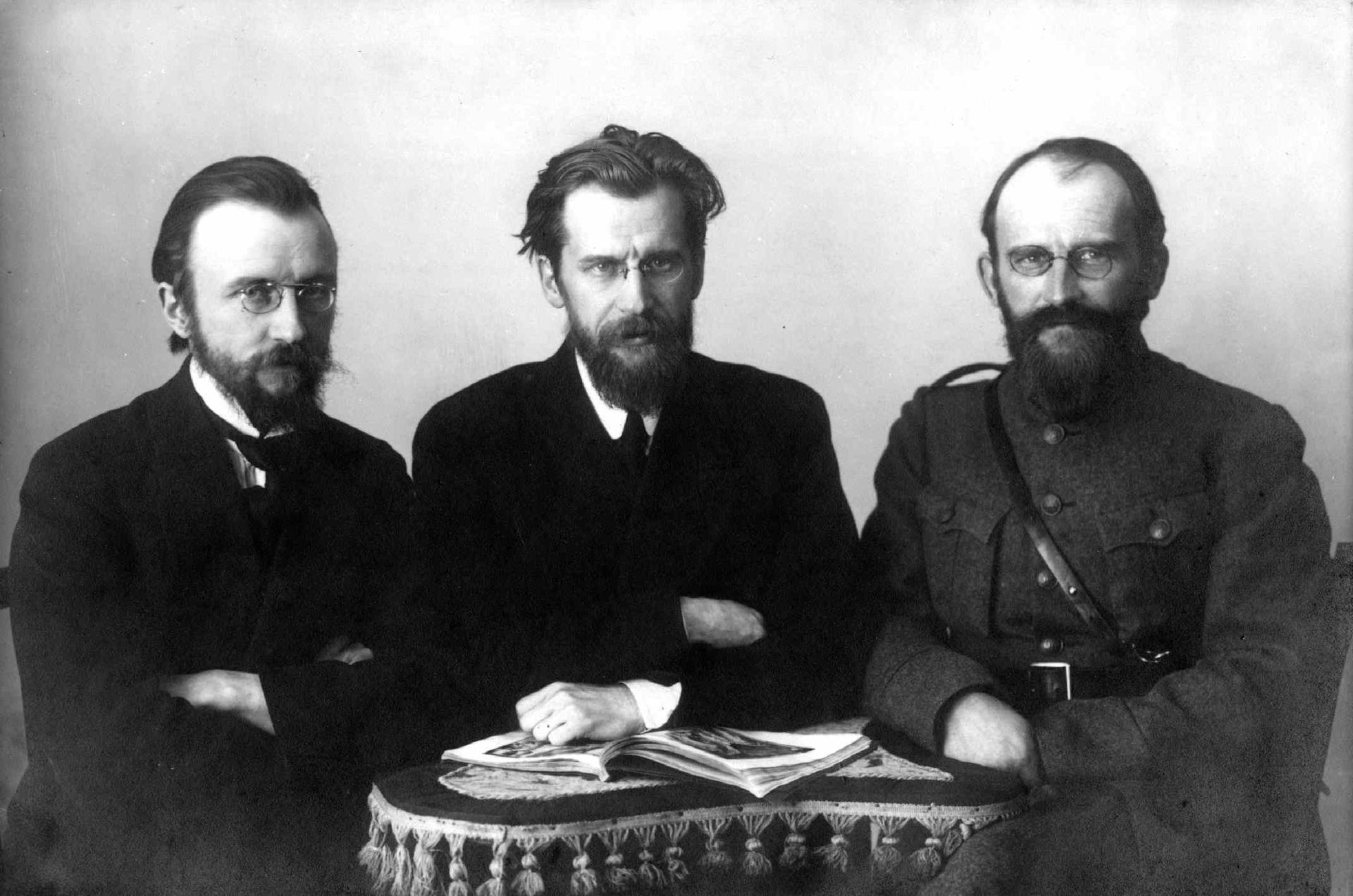 Viktoras, Mykolas ir Vaclovas Biržiškos | wikipedia.org nuotr.
