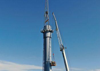 Kaune iškilo vienas aukščiausių statinių