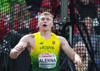 Mykolas Alekna – Europos čempionas! | Alkas.lt ekrano nuotr.