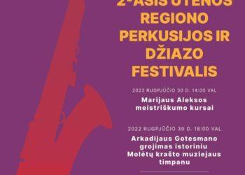 Perkusijos ir džiazo koncertas Molėtuose | rengėjų nuotr.