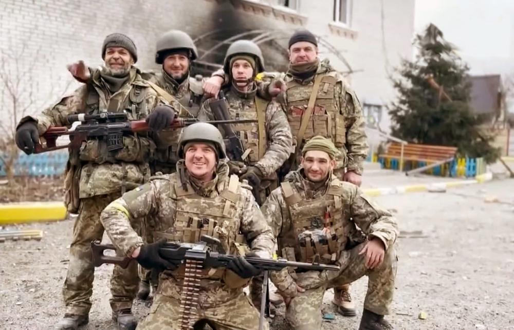 Ukrainos kariai | Alkas.lt ekrano nuotr.