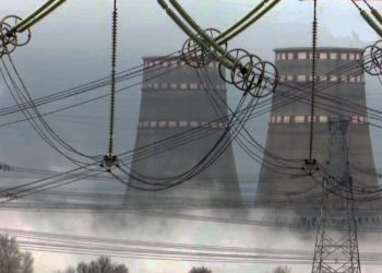 Ukrainos užsienio reikalų ministerija ragina tarptautinę bendruomenę priversti Rusiją pasitraukti iš Zaporožės atominės elektrinės | Alkas.lt ekrano nuotr.