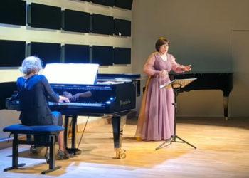 Aušra Liutkutė (sopranas), Giedrė Gabnytė (vargonai) | Alkas.lt ekrano nuotr.