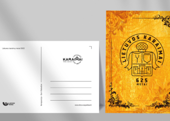 Lietuvos paštas pristato karaimus įamžinantį atvirlaiškį \ post.lt nuotr.