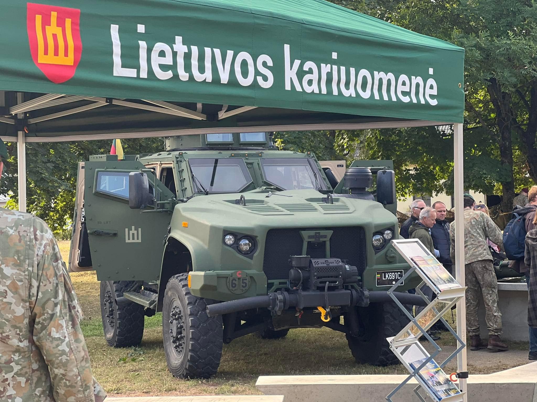 Lietuvoje judės karo technika | kariuomene.lt nuotr.